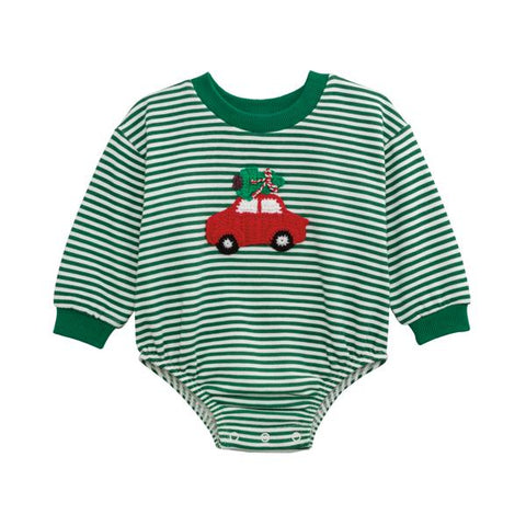 Christmas Car Sweatshirt Bubble