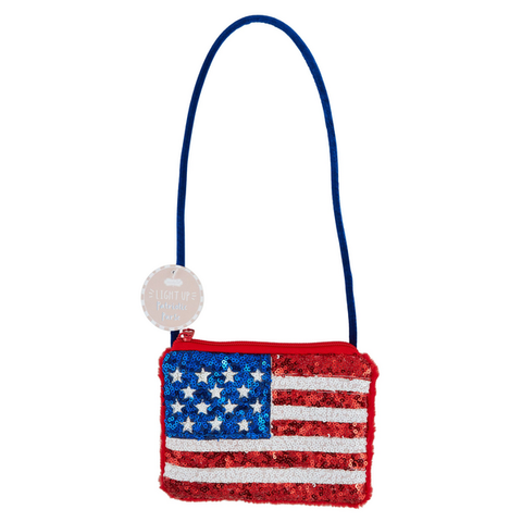 Light Up Patriotic Purse