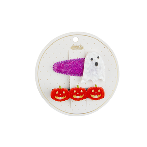 Ghost Halloween Hair Clips