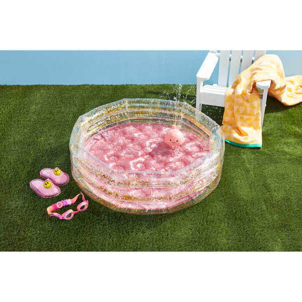 Pink Glitter Baby Pool (FINAL SALE)