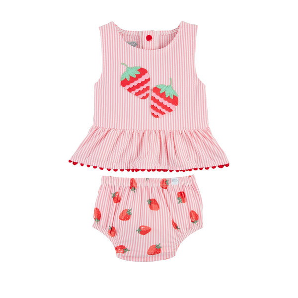 Strawberry Two-Piece Swimsuit