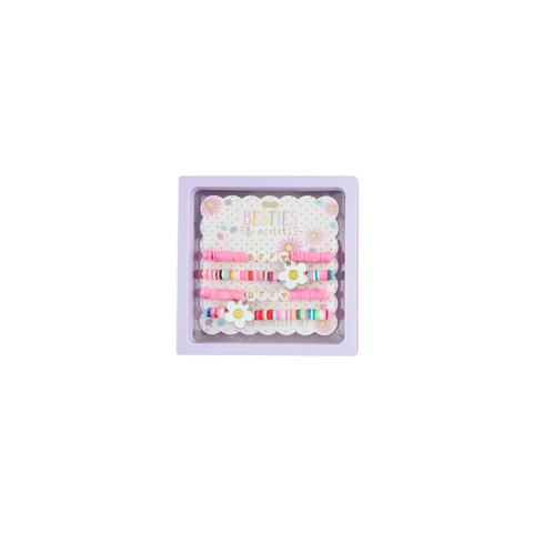 Flower BFF Beaded Bracelets
