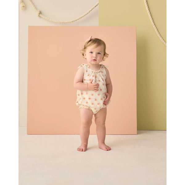 Shoulder Tie Bubble || Peaches