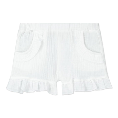 Lyra Shorts- White (FINAL SALE)