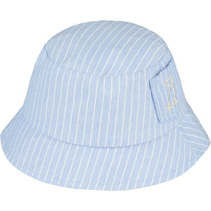 FISHERMAN bucket hat- Navy/white Stripe (FINAL SALE)
