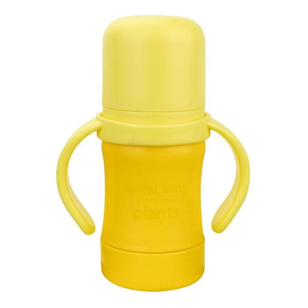 Sprout Ware® Sip & Straw Cup made from Plants (6 oz) - Yellow