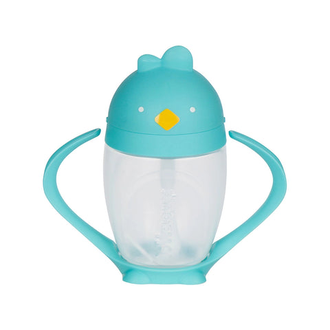 Lollacup - Weighted Straw Sippy Cup- Cool Turquoise