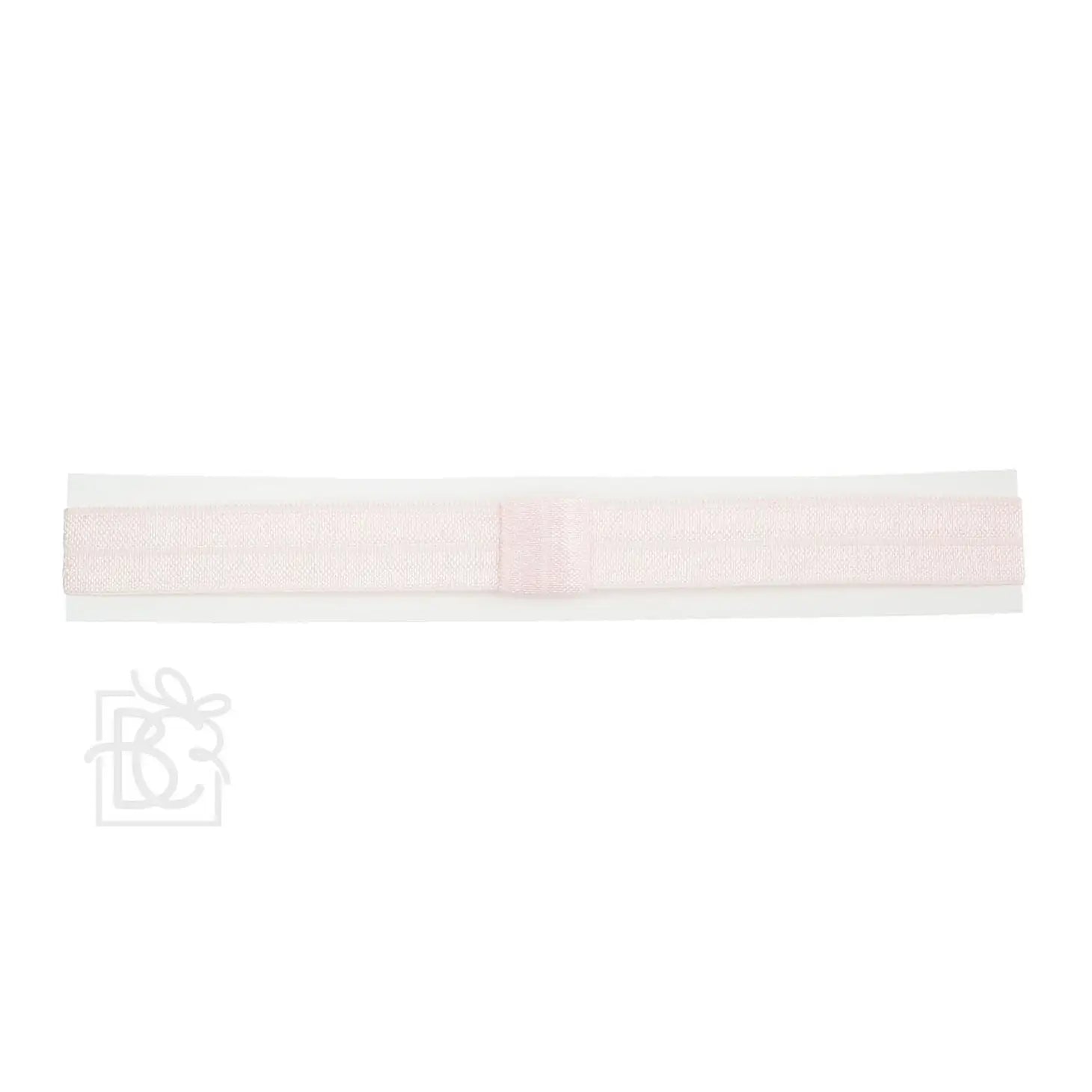 Skinny Elastic Headband- Light Pink
