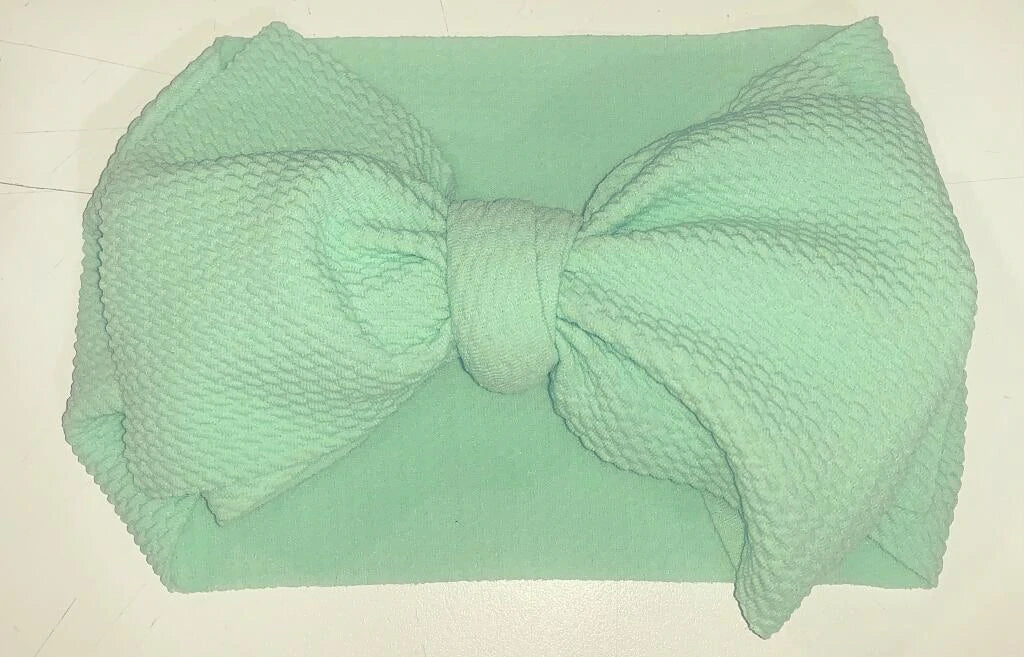 Baby Headwrap - Mint (FINAL SALE)