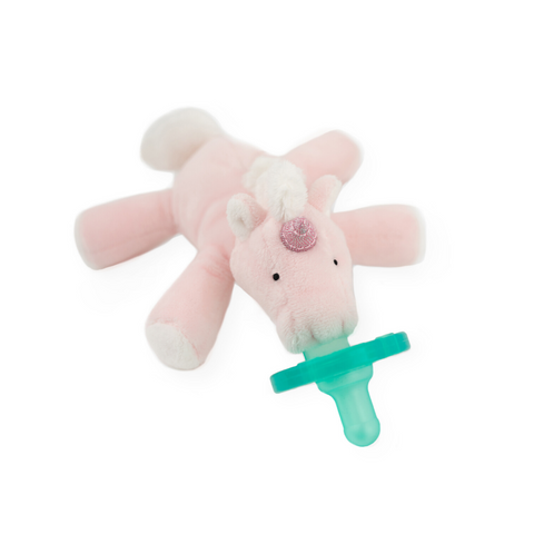 Baby Pink Unicorn WubbaNub Pacifier