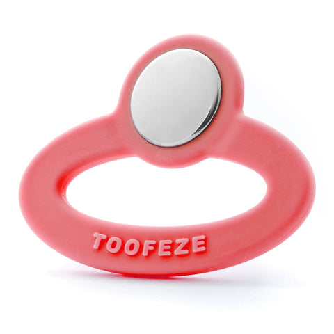Toofeze Natural Cold Teether - Coral Pink