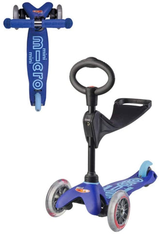 Blue Mini 3in1 Scooter