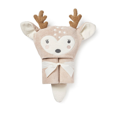 Fawn Hooded Baby Bath Wrap