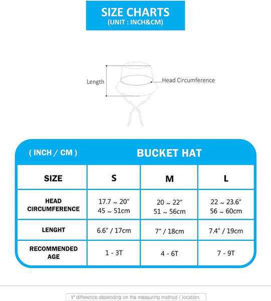 Bucket Sun Hat- Aqua (FINAL SALE)