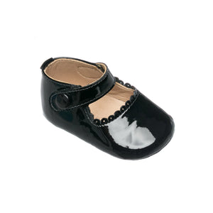 Baby Mary Janes- Black Patent Leather