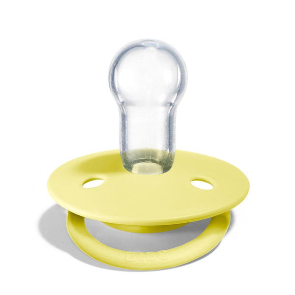 BIBS De Lux Silicone 2Pk- Sunshine