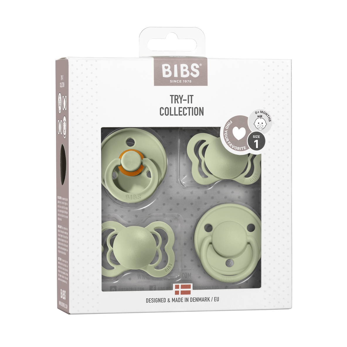 Bibs Try-It Collection- Sage