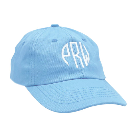 Customizable Baseball Hat in Birdie Blue (Baby)