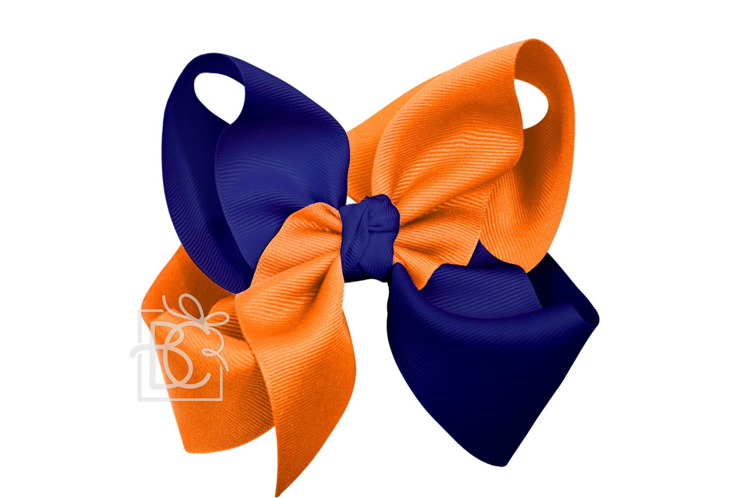 Orange/Navy Crisscrossed 5.5" XL