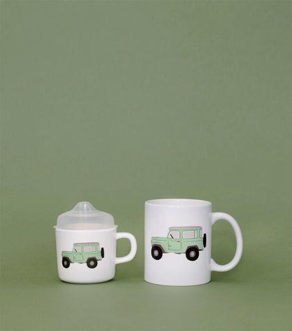 Vintage Truck Two of a Kind Cup Set