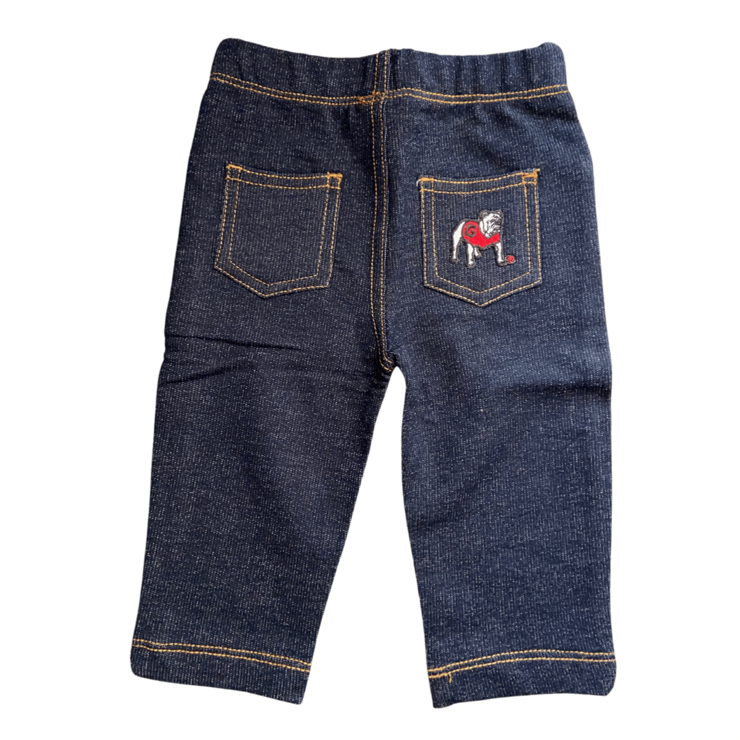 Georgia Bulldogs  Baby Denim Jeans