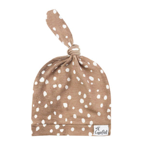 Top Knot Hat- Fawn
