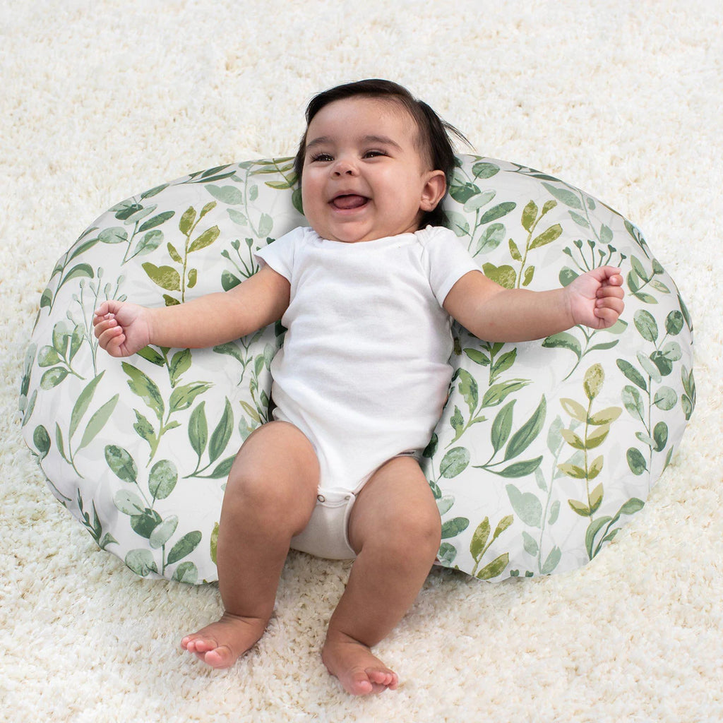 Original Bobby Pillow Green Foliage Cheeky Baby Boutique Rome