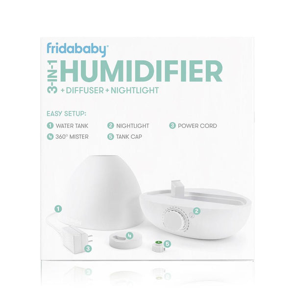 BreatheFrida The 3-in-1 Humidifier, Diffuser + Nightlight