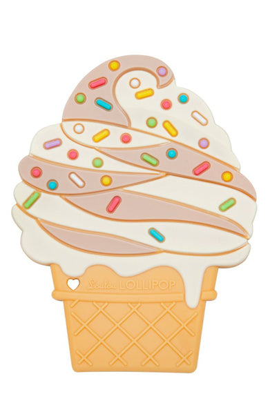 Ice Cream Silicone Teether Single