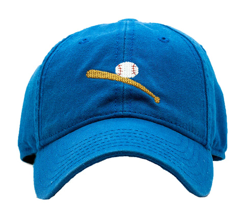Baseball on Cobalt Hat