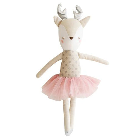 Ballerina Reindeer Silver & Blush