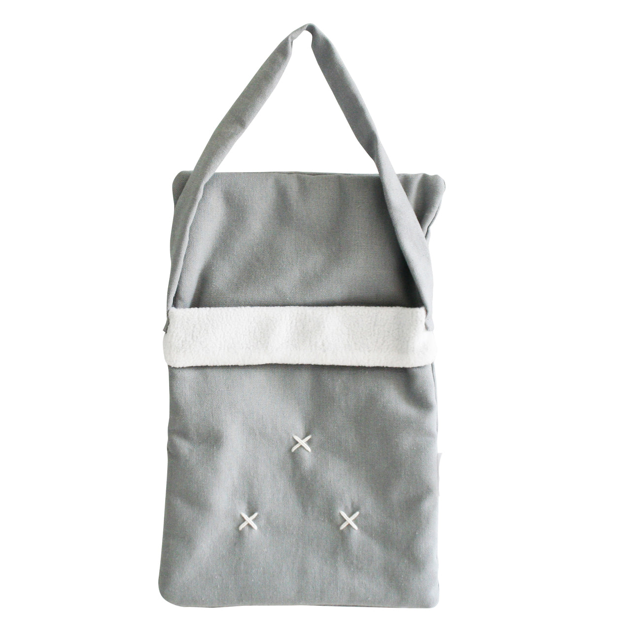 Baby Doll Carry Bag Grey Linen