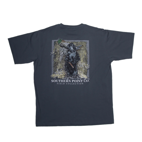 YOUTH OVERVIEW DOG SCENE SHORT SLEEVE