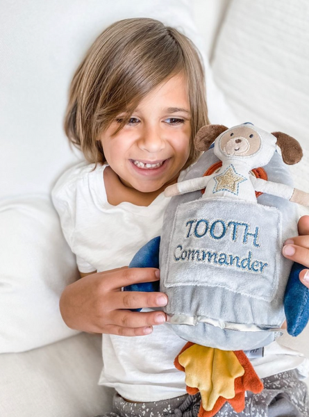 Spaceship Tooth Commander Pillow and Doll