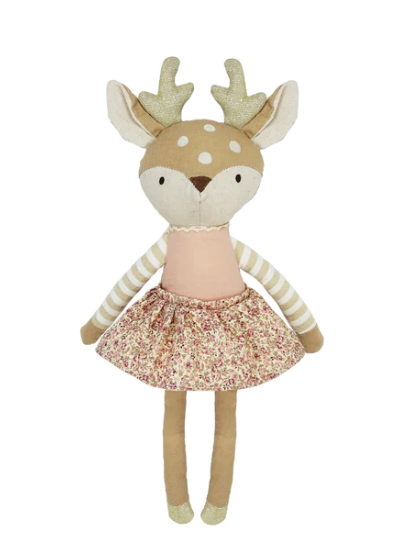 FLEURETTE FAWN LINEN DOLL