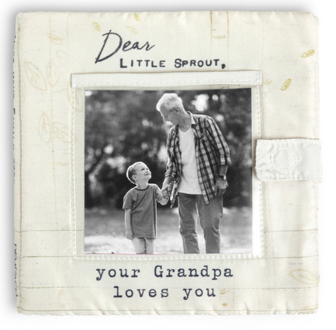 Dear You Plush Photo Book - Grandpa (FINAL SALE)