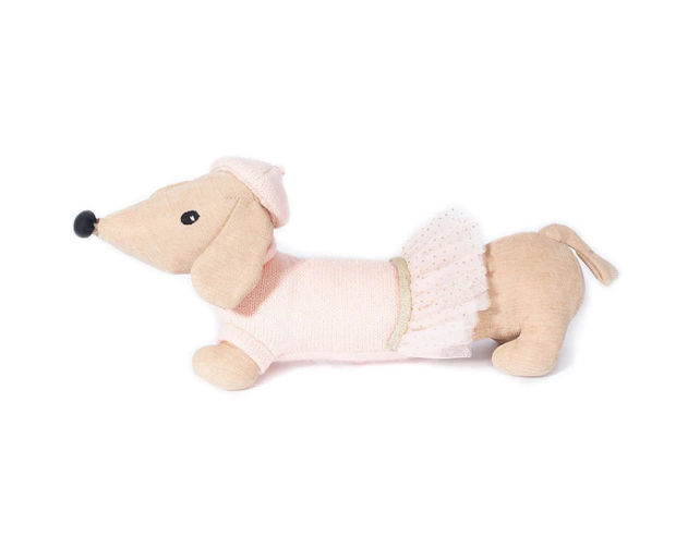 'MON CHERI' FRENCH DOG PLUSH TOY