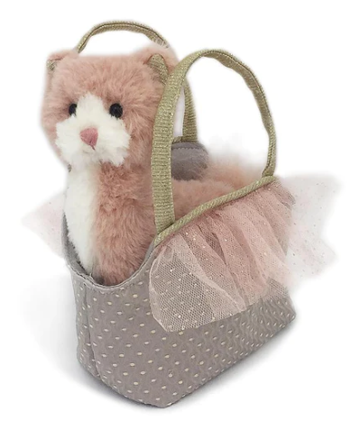 'CALLIE' KITTY PLUSH DOLL & TOY PURSE