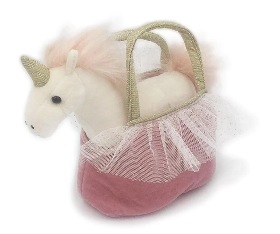 Ophelia Unicorn Plush Doll & Toy Purse