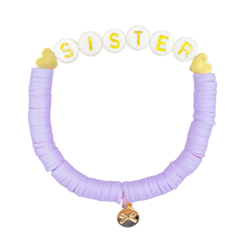 Sister Bracelet in Lilly Lavender