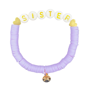 Sister Bracelet in Lilly Lavender