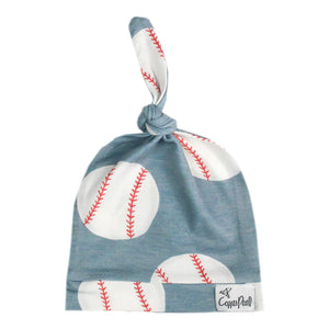 Baby Top Knot Hat- Slugger