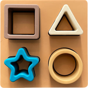 Silicone Puzzle - Teal