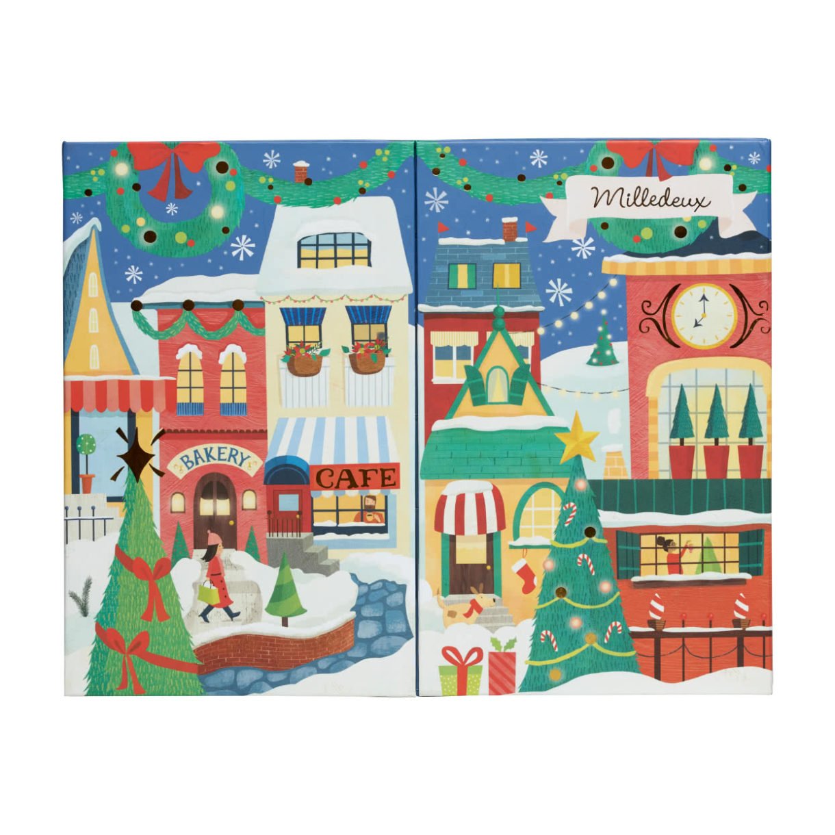 MILLEDEUX® ADVENT CALENDAR – 24 GIFTS – GOLD VERSION