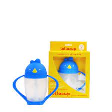 Lollacup - Weighted Straw Sippy Cup- Brave Blue