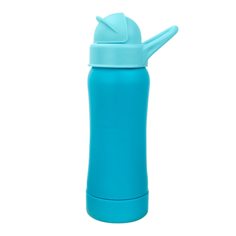 Sprout Ware® Straw Bottle made from Plants (10 oz) - Aqua
