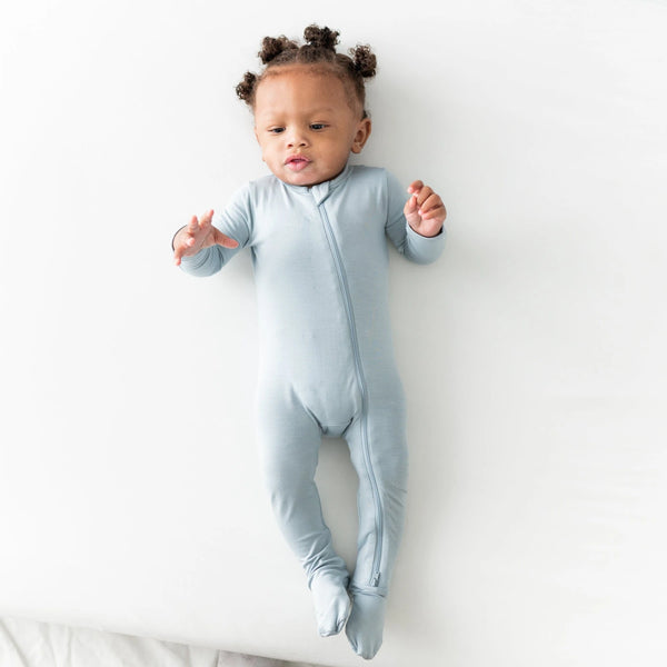 Fog Zippered Footie
