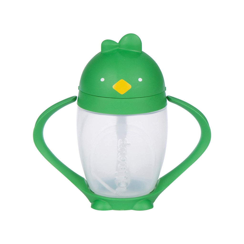 Lollacup - Weighted Straw Sippy Cup- Good Green