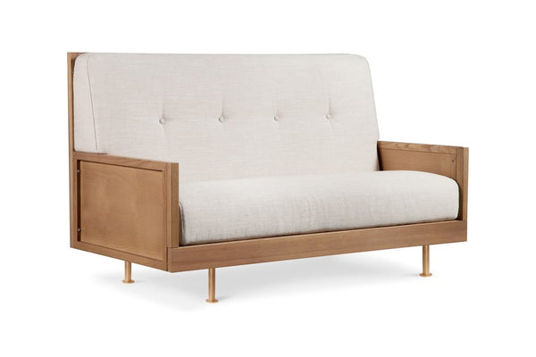 Novella Crib w/Toddler Bed Conversion Kit in Stained Ash/Ivory