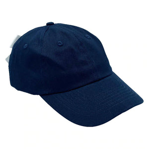 Bow Baseball Hat in Navy (Girls) (FINAL SALE)